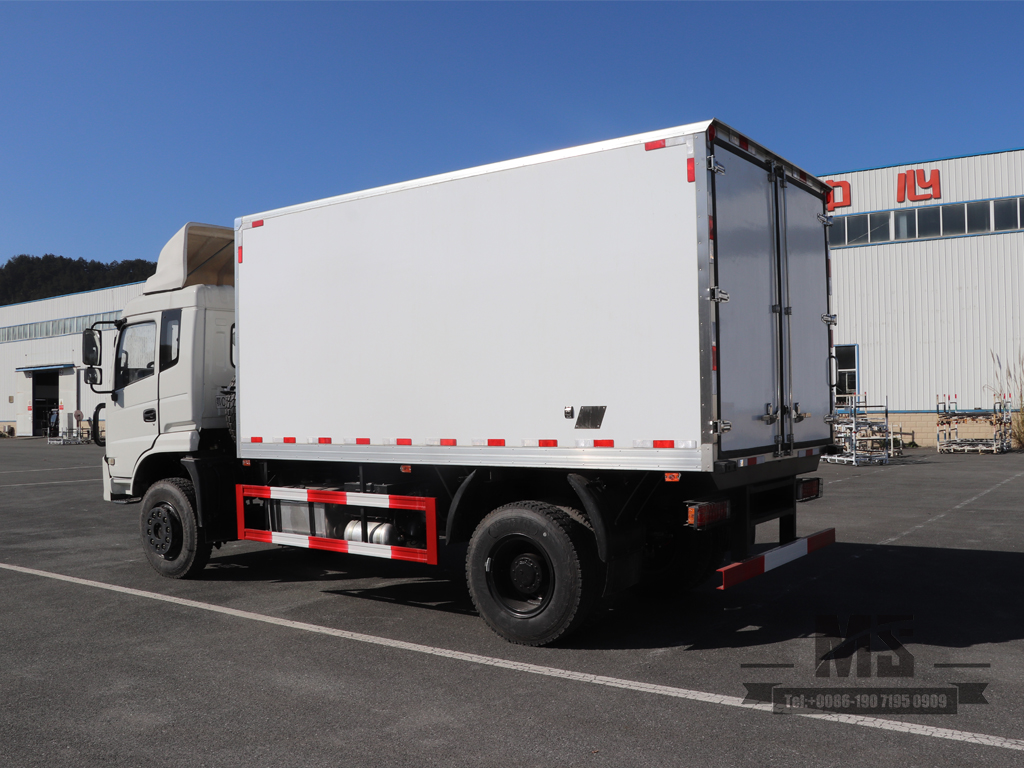 Dongfeng Tianjin four-wheel drive 25m³ refrigerated truck_Made in china_Pickup van.