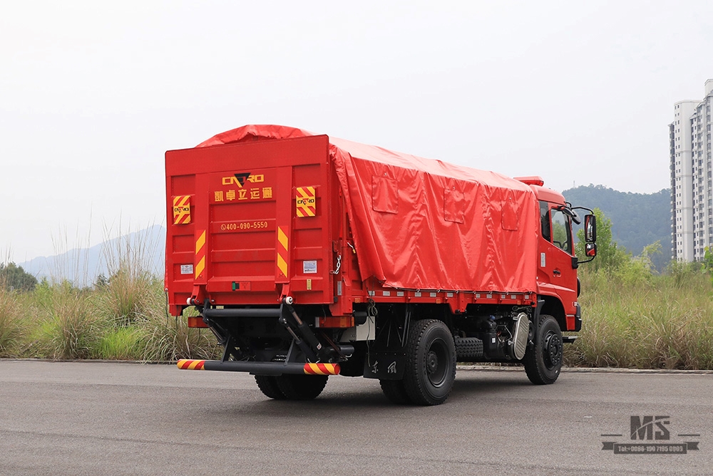 210 HP/300hp Dongfeng 4*2 Firefighting Flatbed Truck _ Flathead Rescue Trailer Truck_Export Special Vehicle