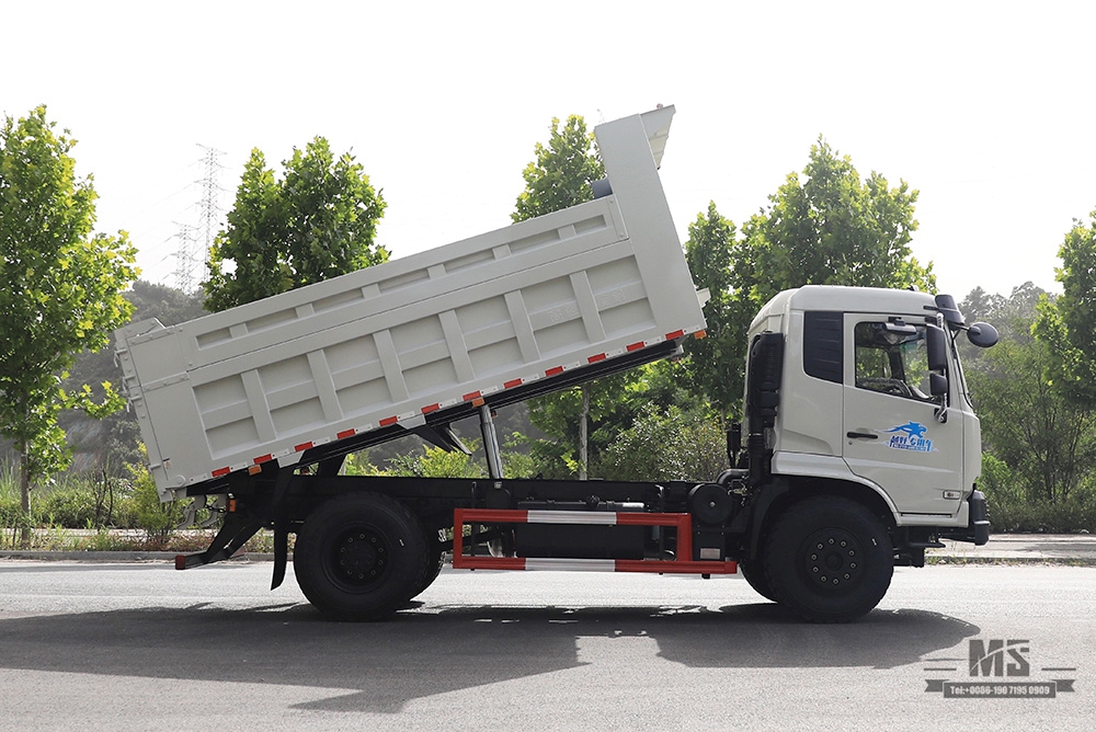 Dongfeng 4×2 Dump Truck_ Flathead Head Row Half Mining Site Tipper Truck for Sale_4*2 Export Special Vehicle