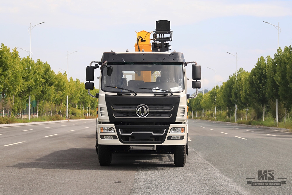 266hp Dongfeng 4×2 Truck Mounted Crane New Flathead Cabin Row Half Crane Truck Export Special Vehicle