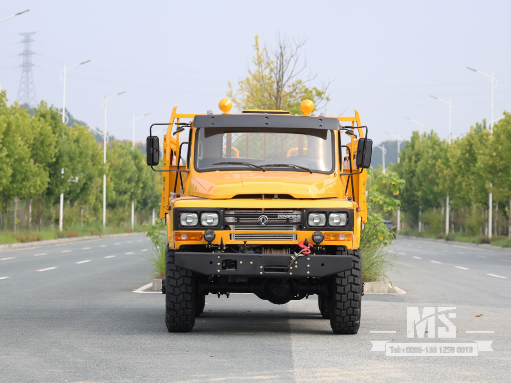 Export-Only Dongfeng 8-Ton Six-Wheel Drive Long Nose Cargo Truck Equipped with 170 HP Engine |EQ3253GP6