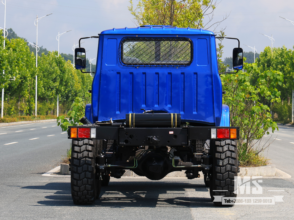 Dongfeng 6&times;6 EQ2082 Chassis_6*6 170HP Conventional Truck Six Wheel Drive Chassis for Sale_ Special Export Chassis 