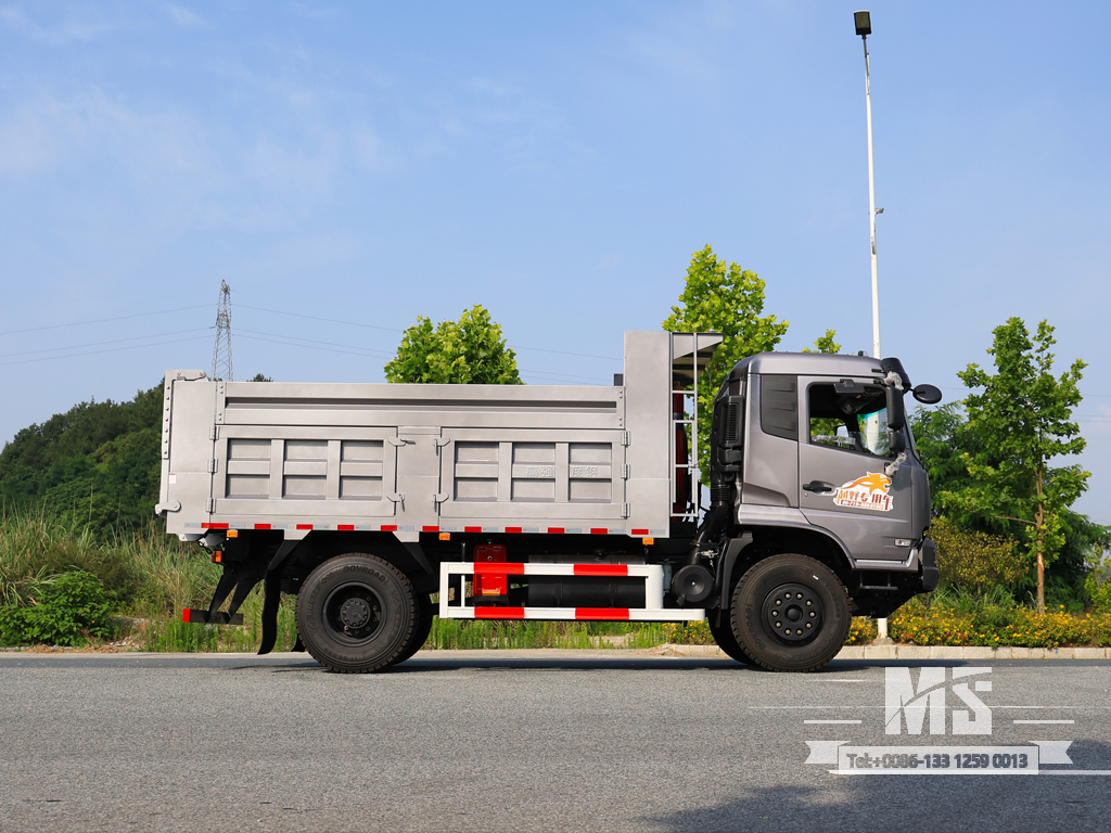 Dongfeng 18 Ton Flathead Half Row Dump Truck (270 HP) | Special-purpose Vehicle for Export