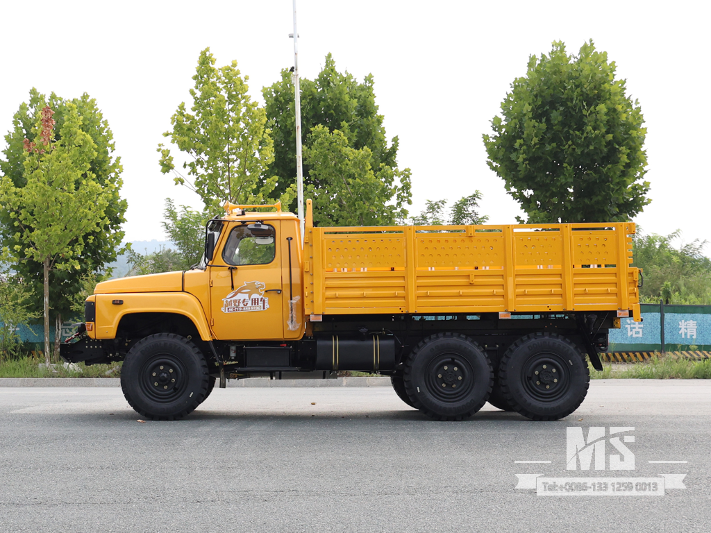Export-Only Dongfeng 8-Ton Six-Wheel Drive Long Nose Cargo Truck Equipped with 170 HP Engine |EQ3253GP6