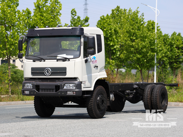 Dongfeng 4&times;2 Chassis_4*2 210hp Extended Version Flat-nose Chassis for Sale_Export Special Vehicle Chassis 