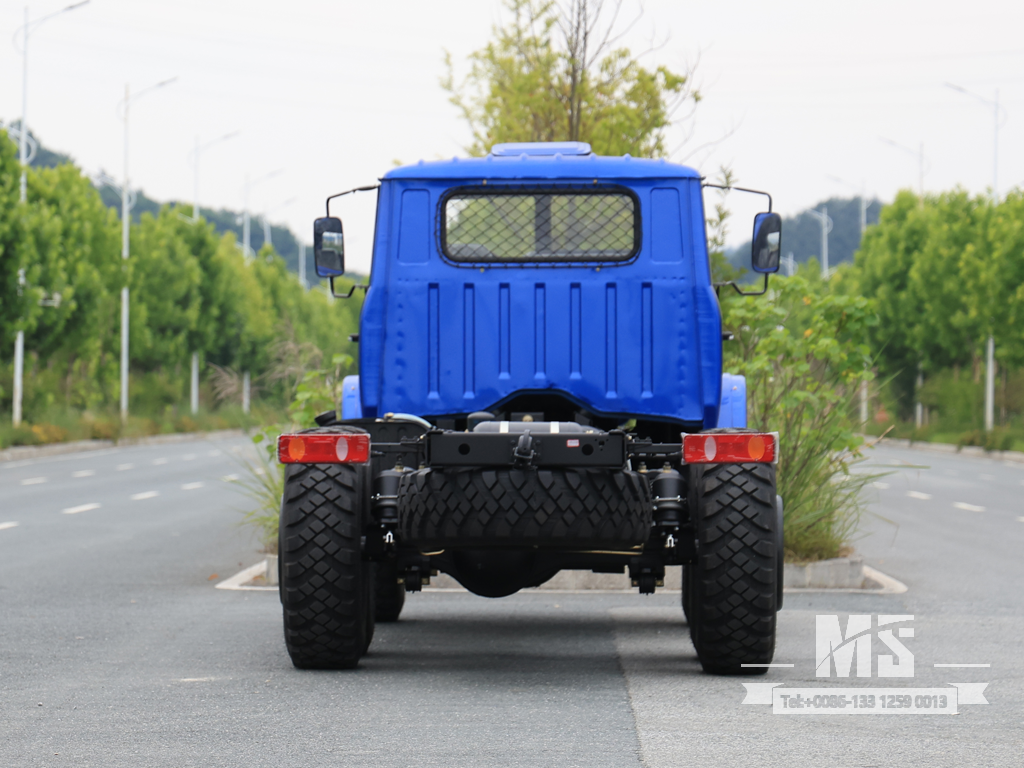 Dongfeng 6&times;6 EQ2100 Chassis_6*6 190hp Conventional Truck Six Wheel Drive Chassis for Sale_ Special Export Chassis 