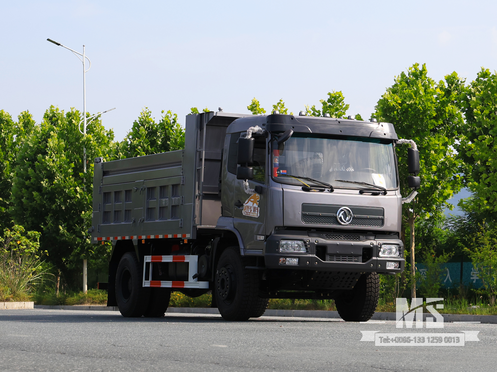 Dongfeng 18 Ton Flathead Half Row Dump Truck (270 HP) | Special-purpose Vehicle for Export