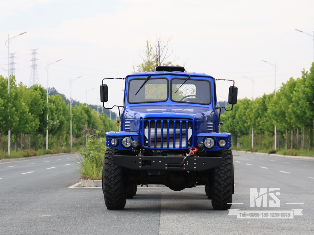 Dongfeng 6&times;6 EQ2100 Chassis_6*6 190hp Conventional Truck Six Wheel Drive Chassis for Sale_ Special Export Chassis 