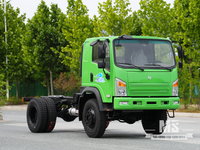 Dongfeng 4&times;4 Chassis_4*4 170hp Flat Head Truck Four Wheel Drive Chassis for Sale_Export Special Vehicle Chassis 