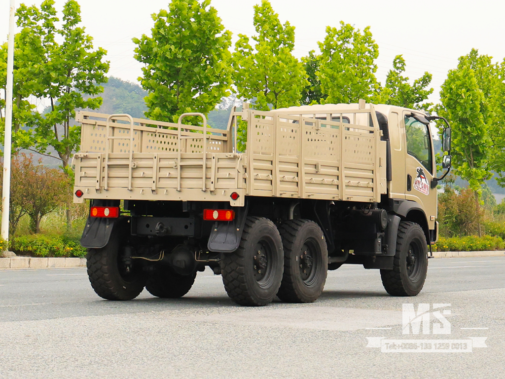 Dongfeng 6X6 Gray Flat-head EQ2082 170HP SingleRow Cab Trucks 6WD Off-road Trucks 
