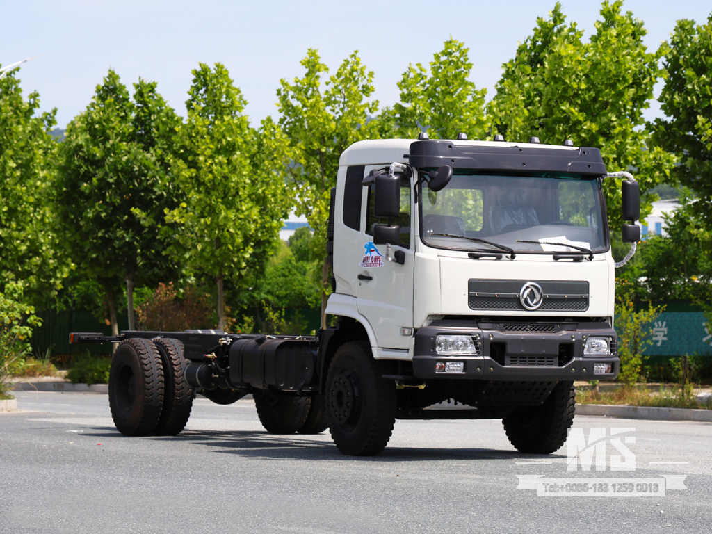 Dongfeng 4&times;2 Chassis_4*2 210hp Extended Version Flat-nose Chassis for Sale_Export Special Vehicle Chassis 