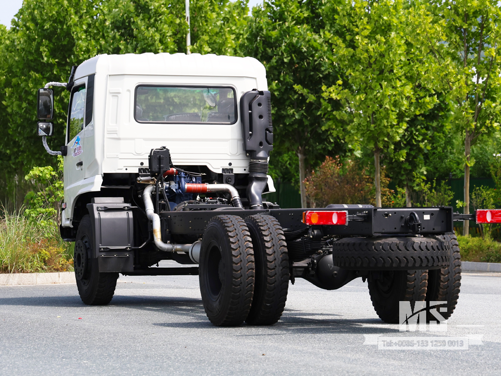 Dongfeng 4&times;2 Chassis_4*2 210hp Extended Version Flat-nose Chassis for Sale_Export Special Vehicle Chassis 
