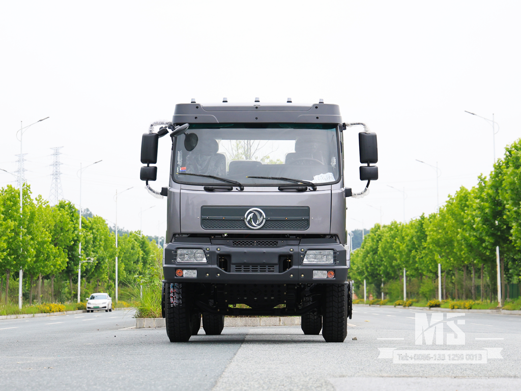 Dongfeng 4&times;2 Flathead Dump Truck Chassis_4*2 260hp Flat Head Dump Truck Chassis for Sale_ Special Export Trucks Chassis 