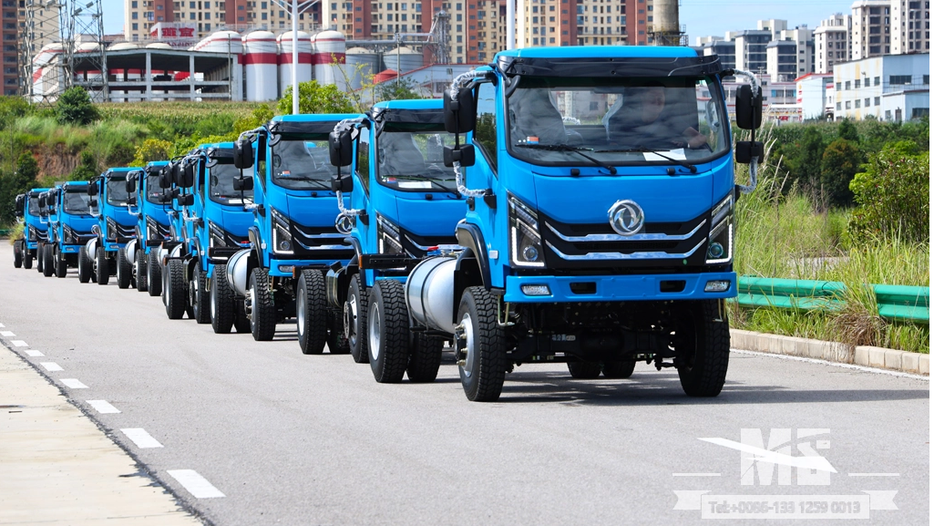 Mass Delivery! Hubei Off-Road Special Vehicle 4&times;4 Off-road Chassis Empowers Overseas Engineering Market