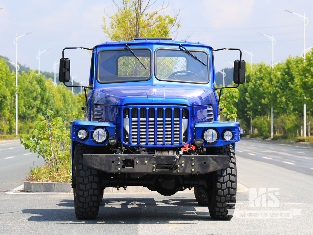 Dongfeng 6&times;6 EQ2082 Chassis_6*6 170HP Conventional Truck Six Wheel Drive Chassis for Sale_ Special Export Chassis 