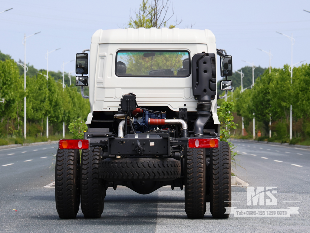 Dongfeng 4&times;2 Chassis_4*2 210hp Extended Version Flat-nose Chassis for Sale_Export Special Vehicle Chassis 