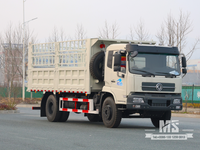 Dongfeng 18 Ton White 4&times;2 Grid Stake Dump Truck (210 HP) | Export Special Vehicle 