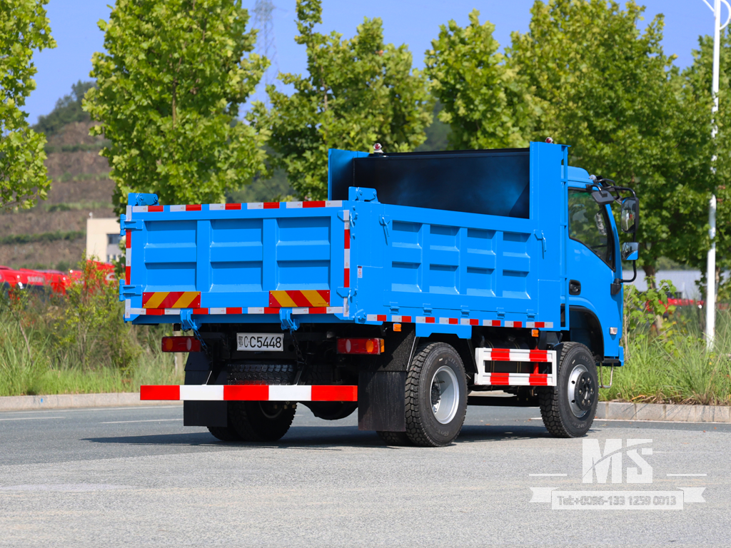 4&times;2 Euro‑3 Export‑Only Dump Truck, Cummins 140HP Tipper Lorry