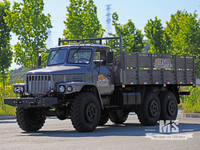 Dongfeng 10 Ton Six-wheel-drive Long Nose Caogo Truck (190 HP) | Special Export Trucks 