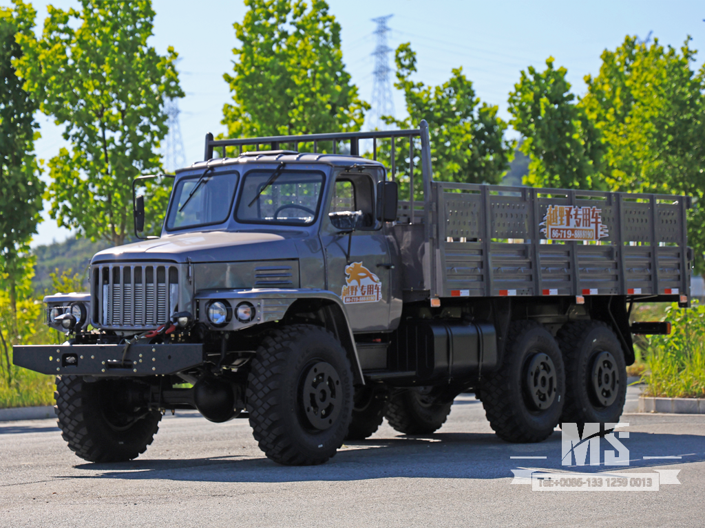 Dongfeng 10 Ton Six-wheel-drive Long Nose Caogo Truck (190 HP) | Special Export Trucks 