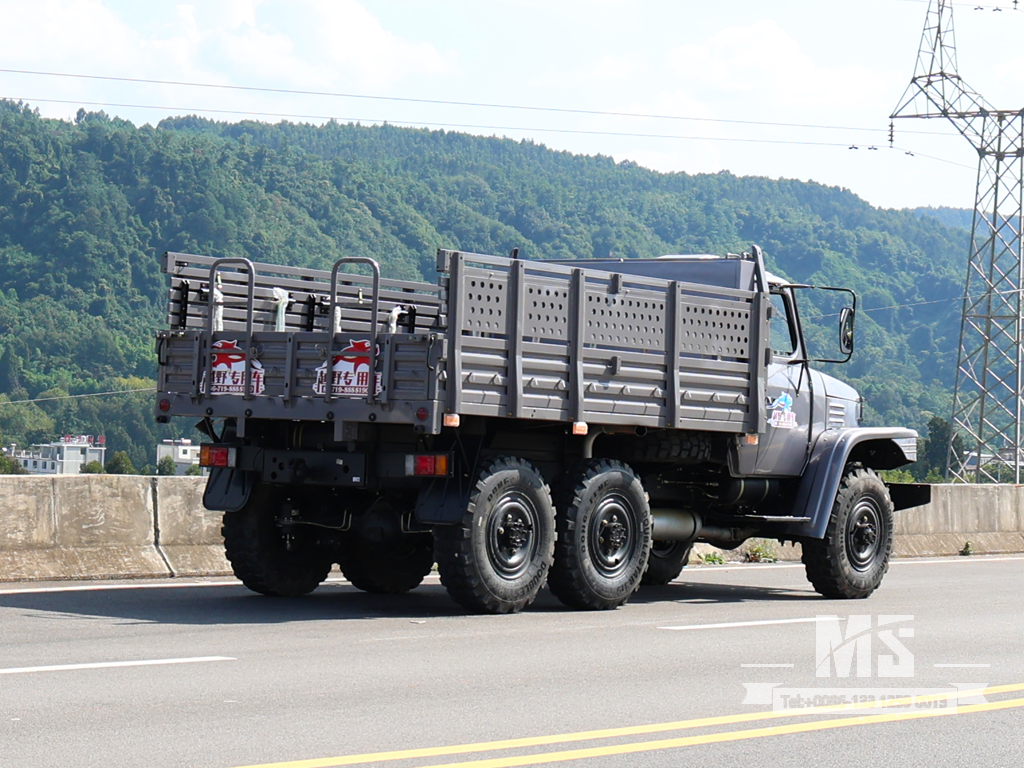 Dongfeng EQ2082 6&times;6 Long Nose Off-road Cargo Truck with Front Winch |EQ3253GP6