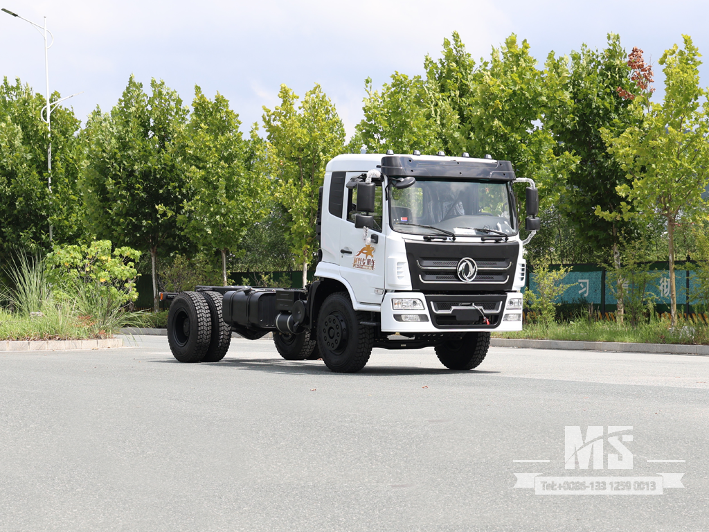 Dongfeng 4&times;2 Flathead Dump Truck Chassis/Special Vehicle Refit Chassis for Export