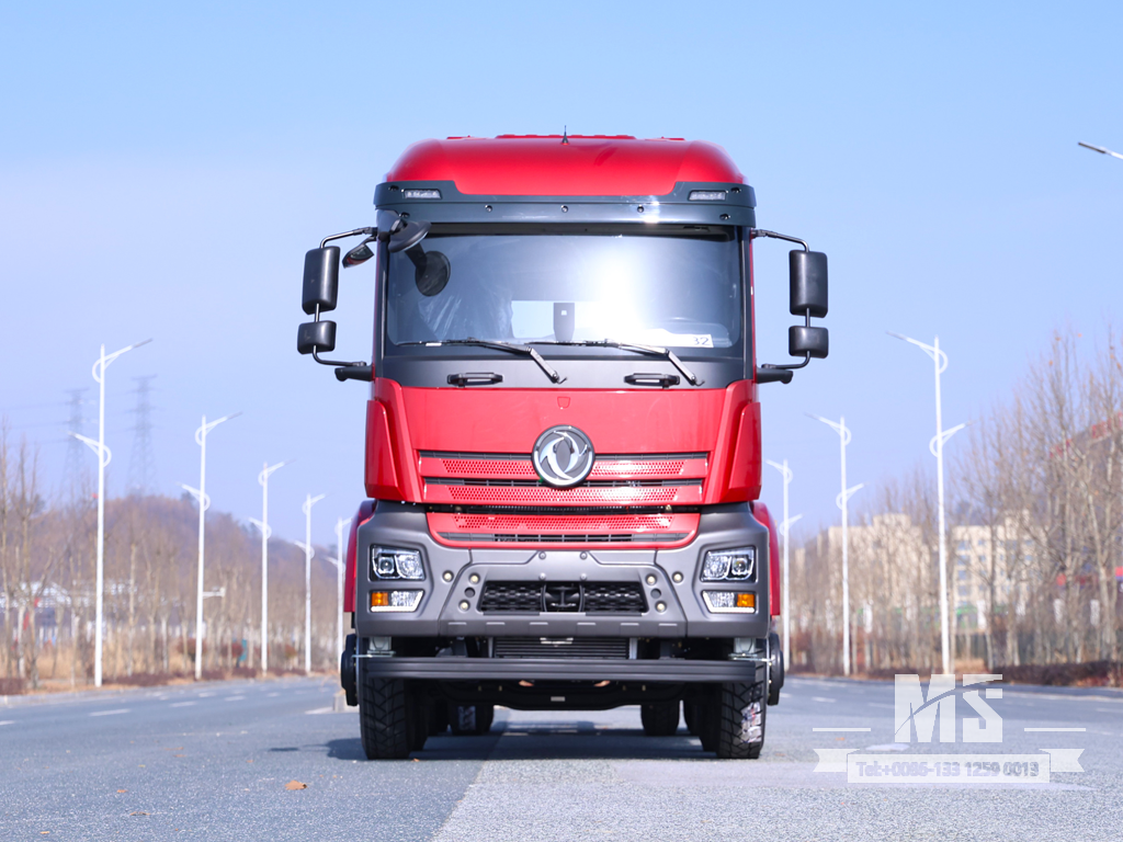 Dongfeng 8&times;4 Stake Body Truck Chassis_8*4 500HP Truck Chassis for Sale_ Special Export Chassis 