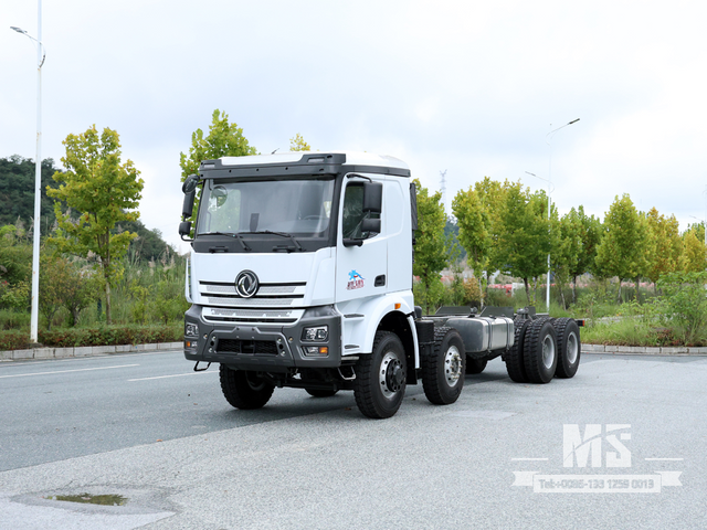 Dongfeng 8&times;4 Heavy Duty Off-road Truck Chassis For Special Conversion