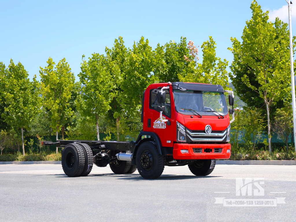 4&times;2 Flat‑head Fire Truck Chassis, Export‑Only for Firefighting Vehicle Modification
