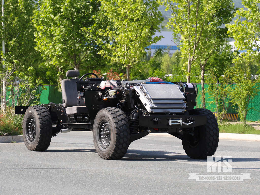 Dongfeng 6-Ton Right-Hand Drive Off-Road Chassis Launched for Overseas Markets