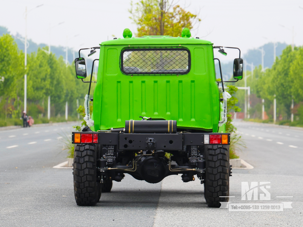 Dongfeng 6&times;6 EQ2082 Chassis_6*6 170hp Pointed Head Truck Six Wheel Drive Chassis for Sale_Export Special Vehicle Chassis 