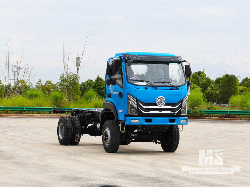 6X6 Dongfeng Turquoise EQ2082 SingleRow Cab Trucks 6WD Off-road Trucks