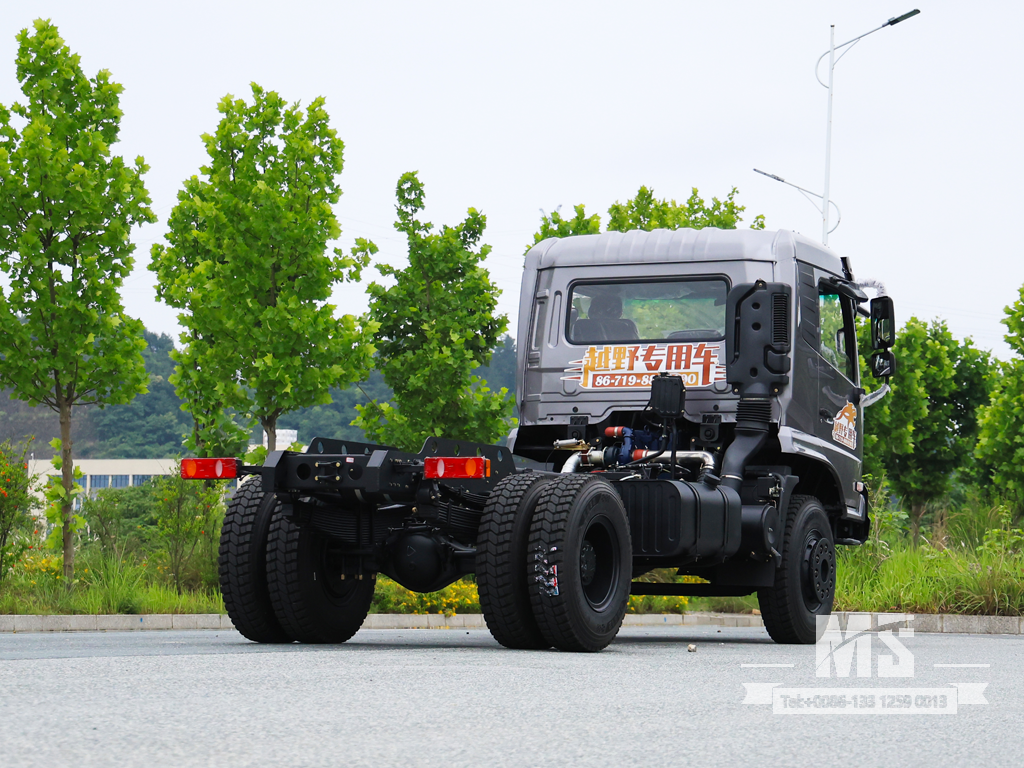 Dongfeng 4&times;2 Flathead Dump Truck Chassis_4*2 260hp Flat Head Dump Truck Chassis for Sale_ Special Export Trucks Chassis 